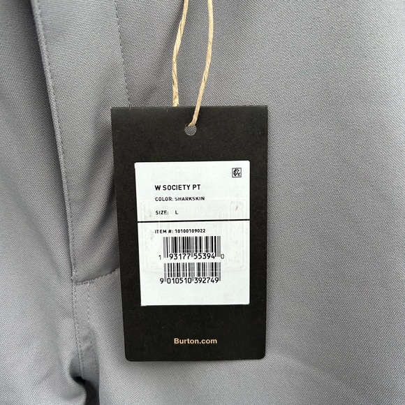 Burton Society Snowboard pants, BNWT, size Large - Picture 7 of 13